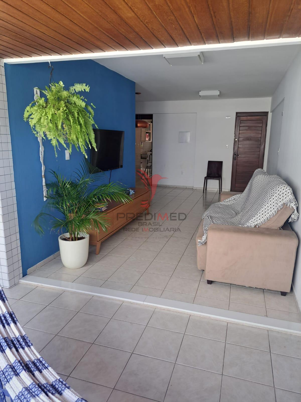 Apartamento espa&ccedil;oso, vista mar, com 128 mts2. Tamba&uacute; . 2 Vagas de Garagem. Nascente Sul Rua Helena Meira Lima João Pessoa - 