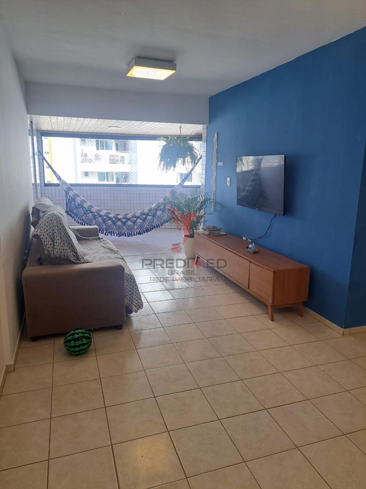 Apartamento espa&ccedil;oso, vista mar, com 128 mts2. Tamba&uacute; . 2 Vagas de Garagem. Nascente Sul Rua Helena Meira Lima João Pessoa - 