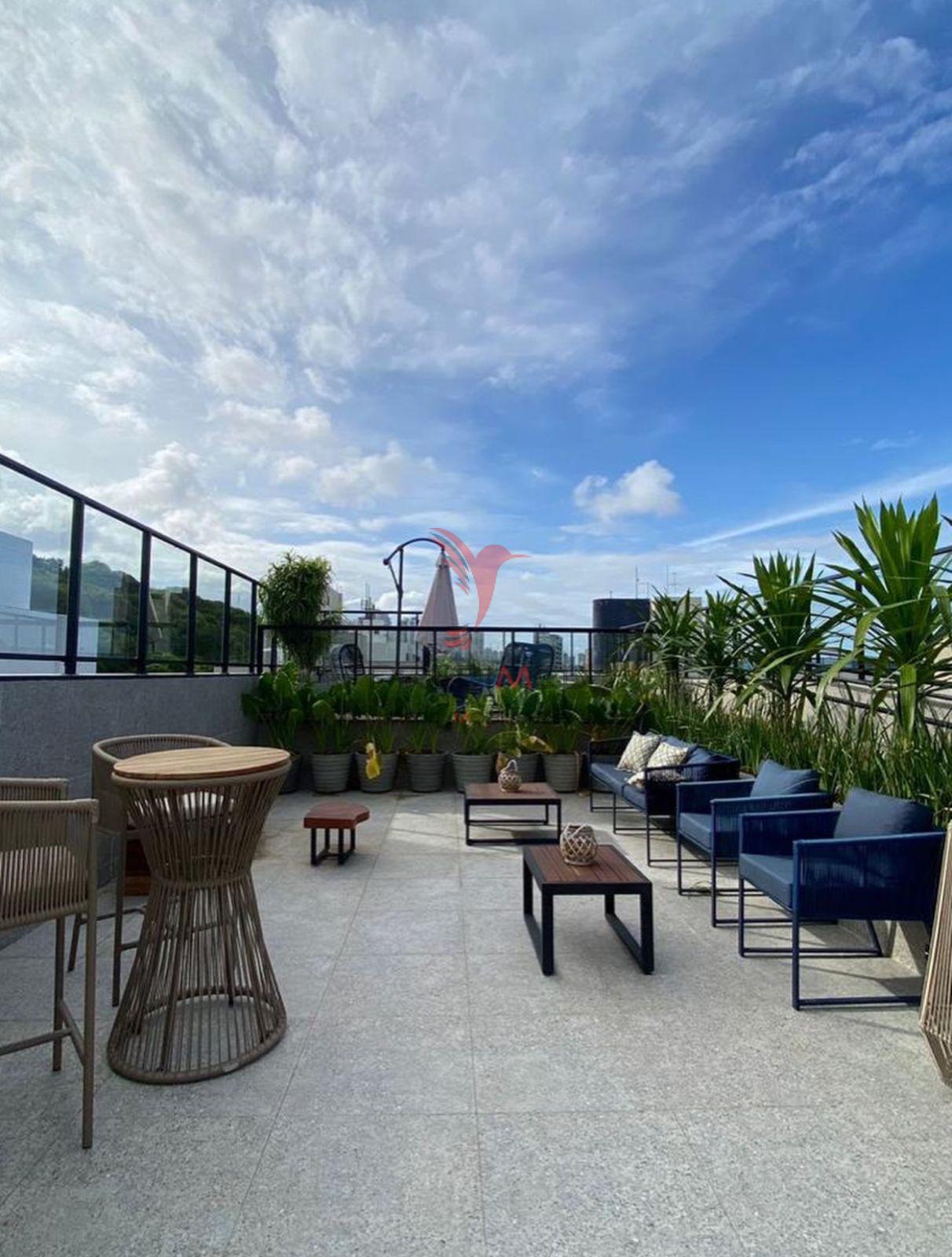 Flat t&eacute;rreo com garden Mobilado e j&aacute; rentabilizado no Cabo Branco. Jo&atilde;o Pessoa  João Pessoa - 