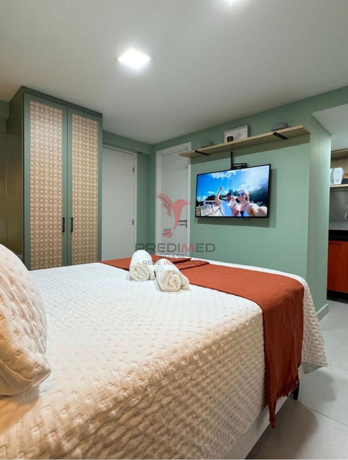 Flat t&eacute;rreo com garden Mobilado e j&aacute; rentabilizado no Cabo Branco. Jo&atilde;o Pessoa  João Pessoa - 