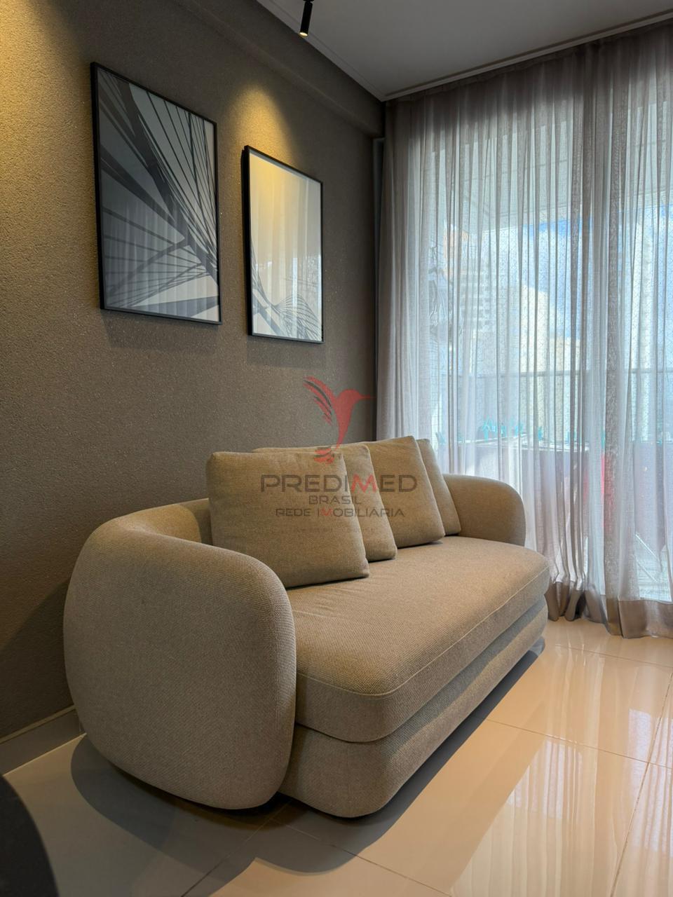 Apartamento em Tamba&uacute;, 2 Quartos, porteira fechada. Varanda. Andar Alto. Lazer completo  João Pessoa - 