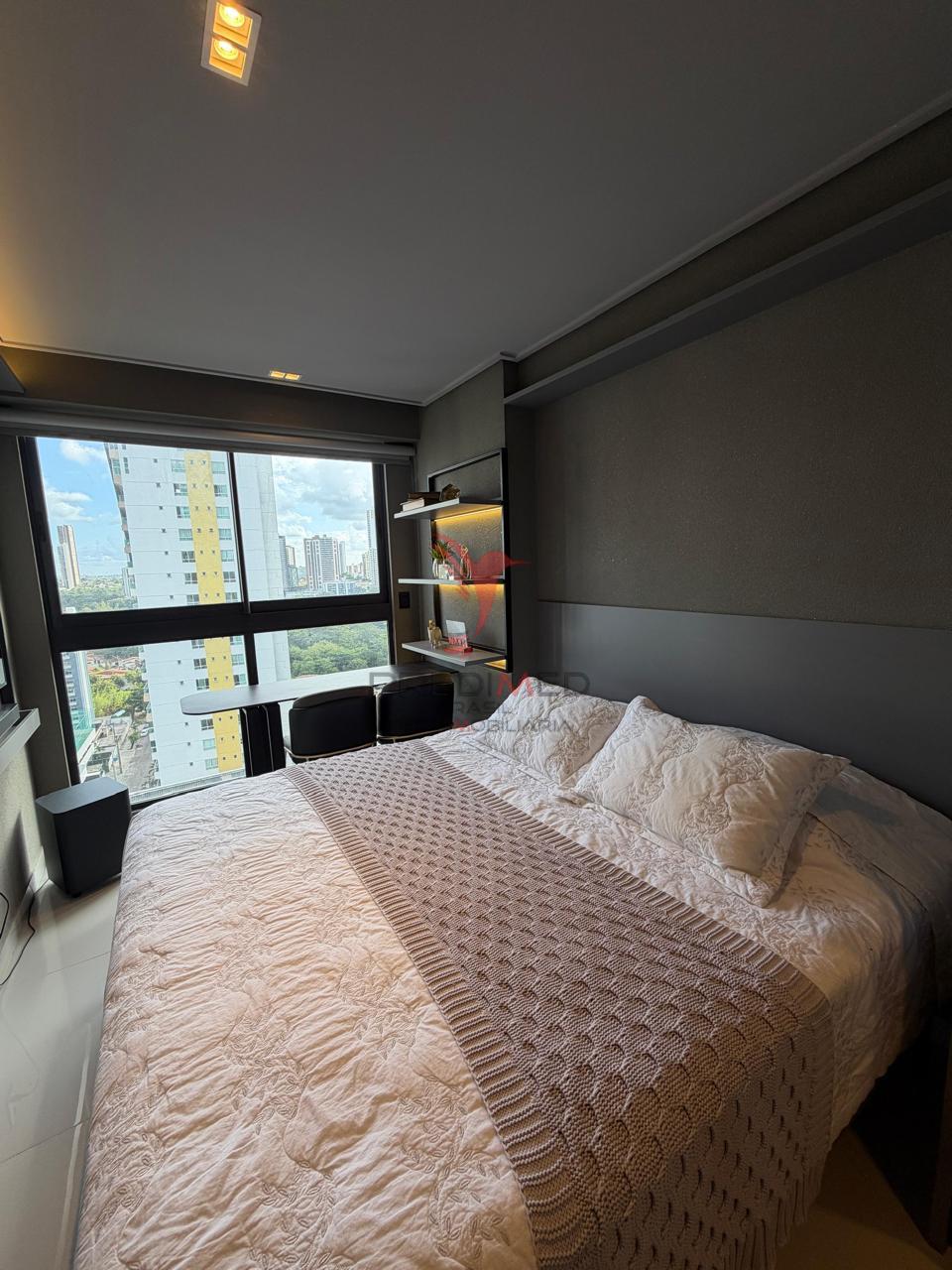 Apartamento em Tamba&uacute;, 2 Quartos, porteira fechada. Varanda. Andar Alto. Lazer completo  João Pessoa - 