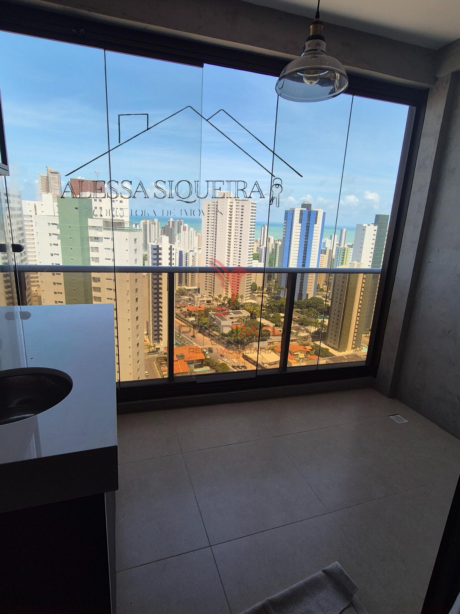 Apartamento andar alto , vista mar, varanda , 2 Vagas de Garagem, Brisamar . Jo&atilde;o Pessoa Rua Cassimiro de Abreu João Pessoa - 