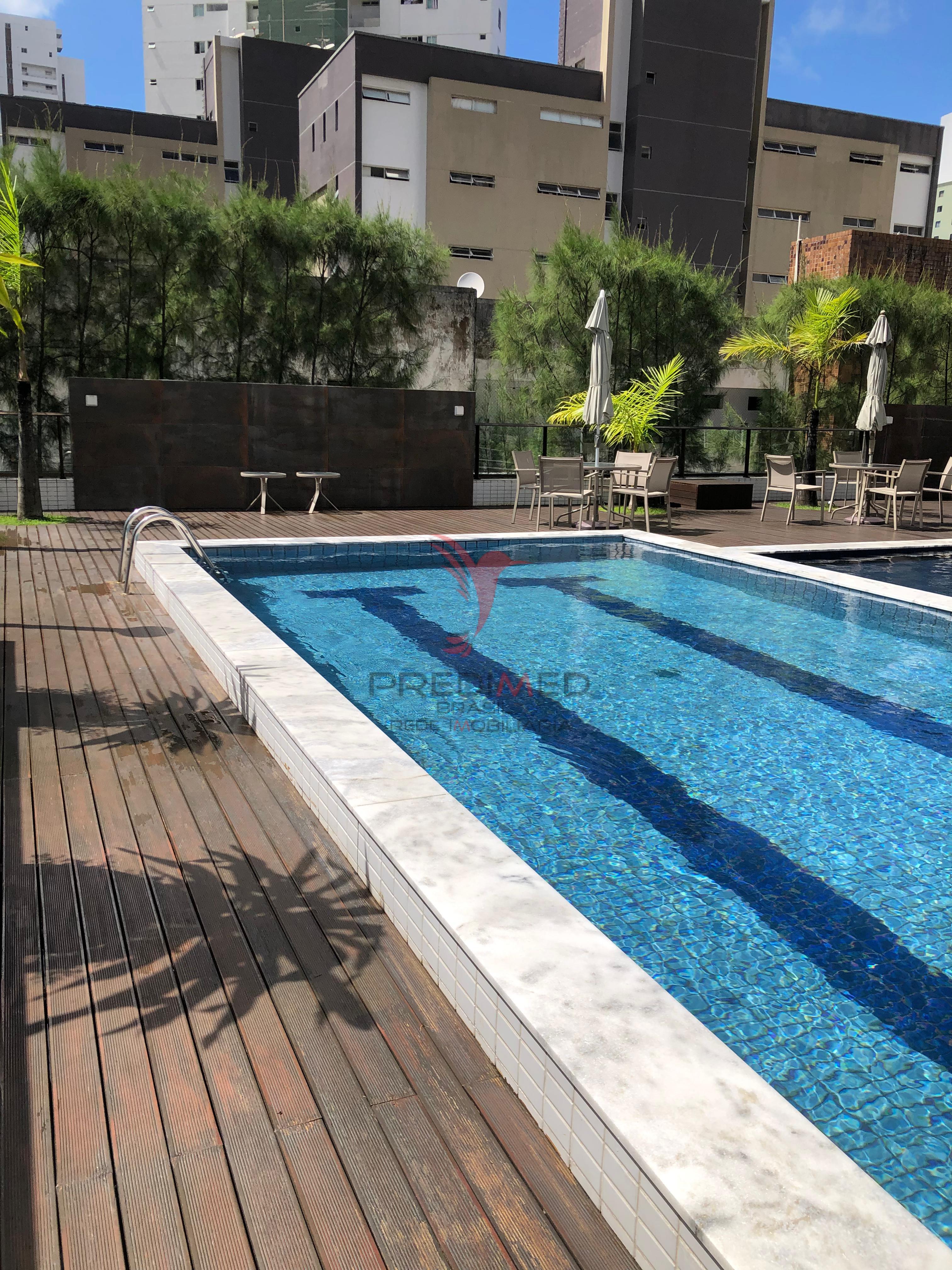 Apartamento andar alto , vista mar, varanda , 2 Vagas de Garagem, Brisamar . Jo&atilde;o Pessoa Rua Cassimiro de Abreu João Pessoa - 