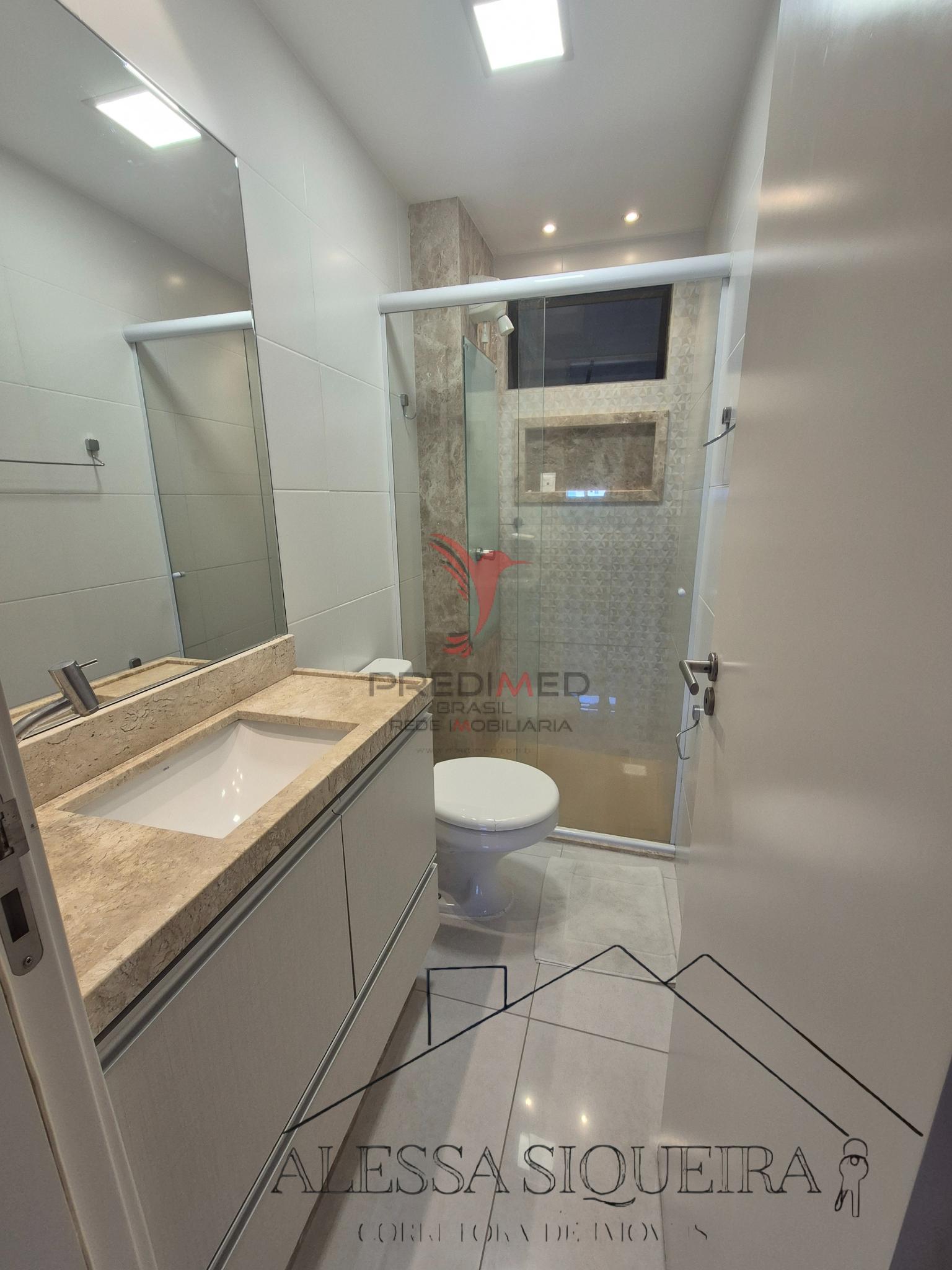 Apartamento andar alto , vista mar, varanda , 2 Vagas de Garagem, Brisamar . Jo&atilde;o Pessoa Rua Cassimiro de Abreu João Pessoa - 