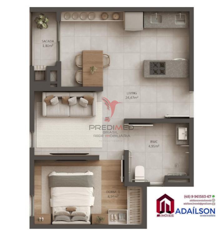 Residencial Viva Serenit&aacute;: o novo Lan&ccedil;amento em Bigua&ccedil;u SC Rua Idelfonso Manoel Jacques Biguaçu - 