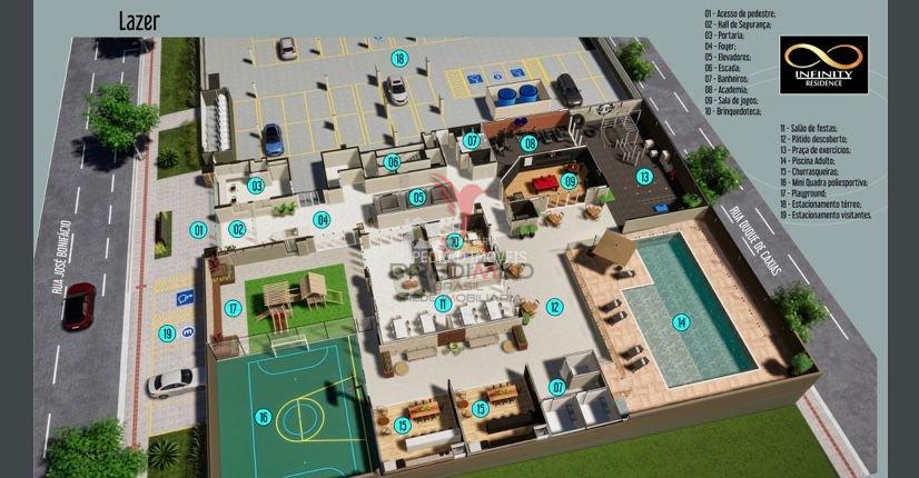 Condom&iacute;nio Infinity Residence  Lençóis Paulista - 