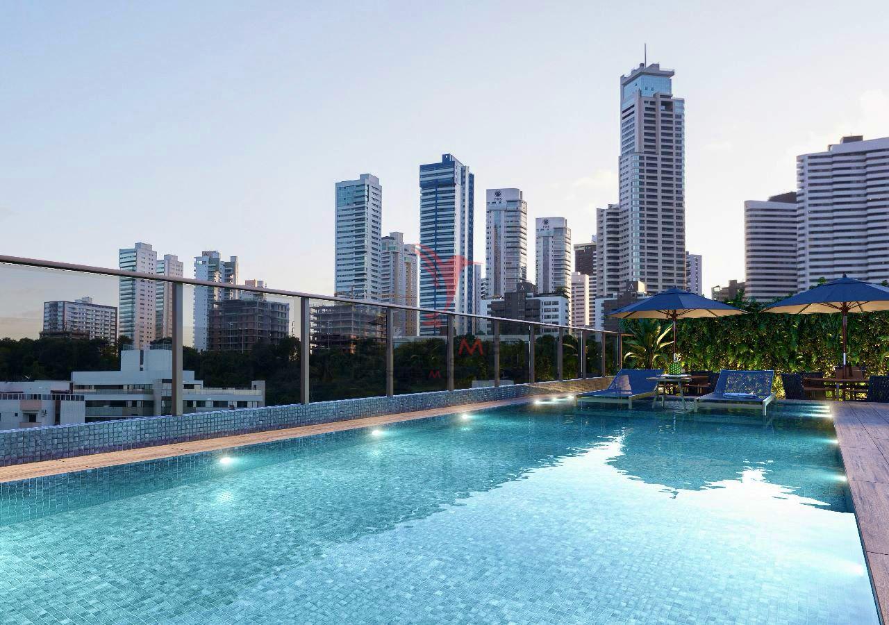 Flat Beira mar Cabo Branco Avenida Cabo Branco João Pessoa - 