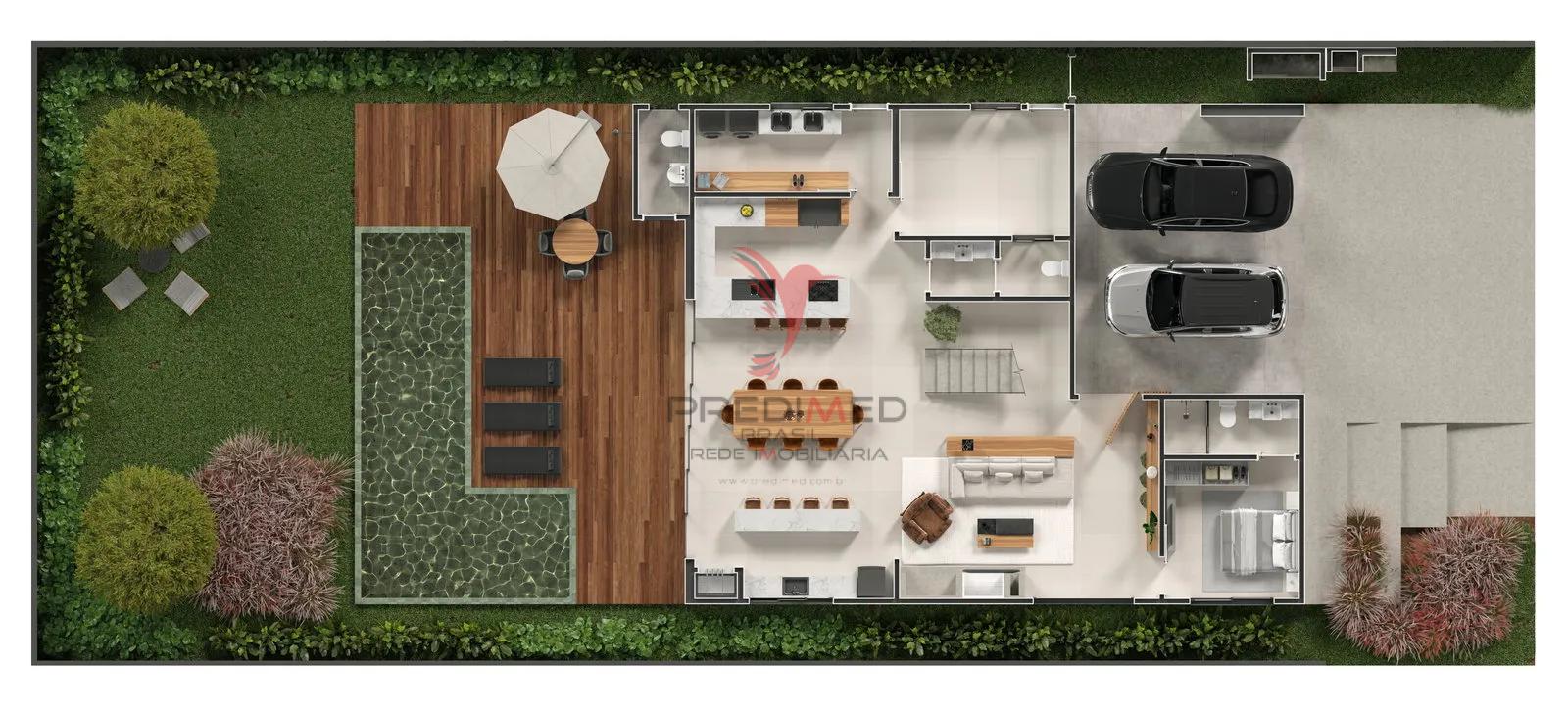 Casa Floren&ccedil;a: O &Aacute;pice do Luxo e Tecnologia no Condom&iacute;nio Caled&ocirc;nia Rua Ivo Jose Rebello - - 