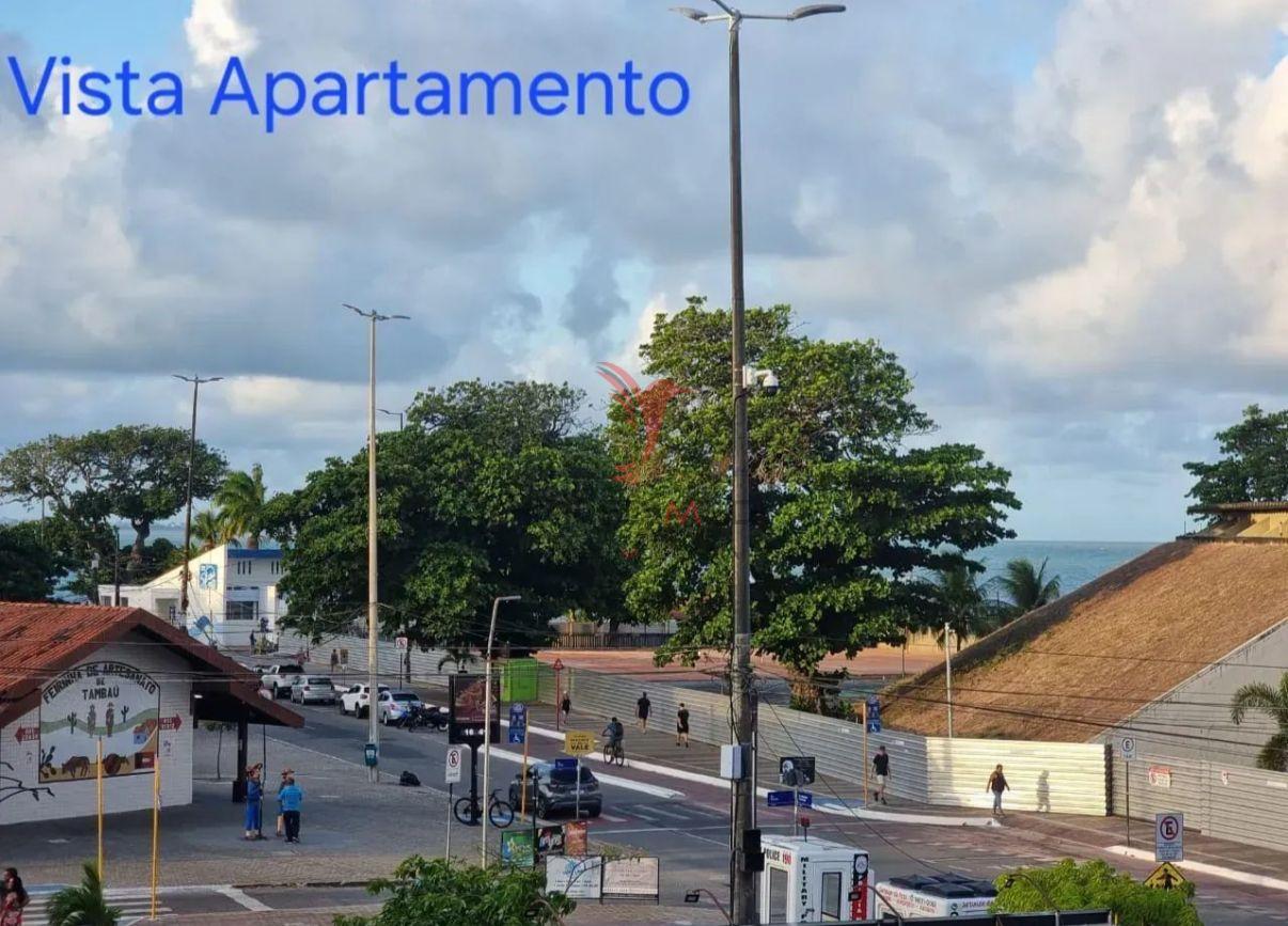 Flat na praia de Tambau , a beira mar da orla de tambau Avenida Almirante Tamandaré João Pessoa - 
