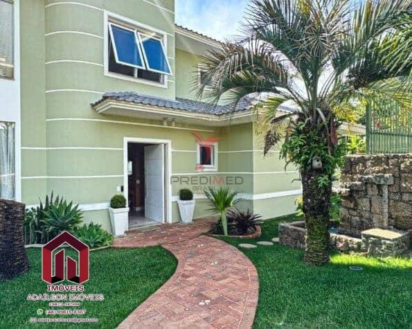Casa Exclusiva Frente Mar em Florian&oacute;polis Cacup&eacute;  5 Quartos com Acesso Privativo &agrave; Praia Servidão Cacupé Florianópolis - 