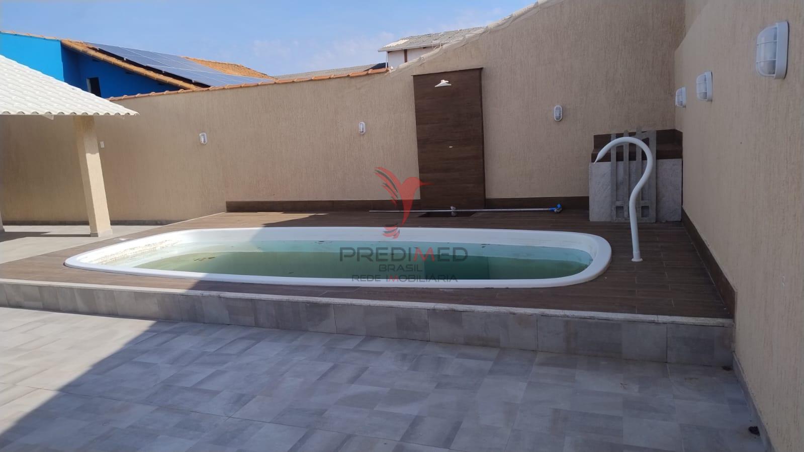 Excelente Casa no Canellas City com Piscina apenas R$ 390.000 Rua México Iguaba Grande - 