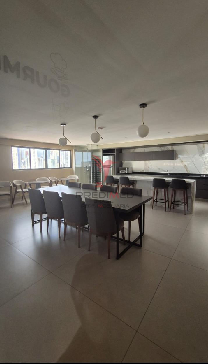 Apartamento Bel&iacute;ssimo, com varanda ,em Mana&iacute;ra vista parcial mar Sul Rua Bananeiras João Pessoa - 