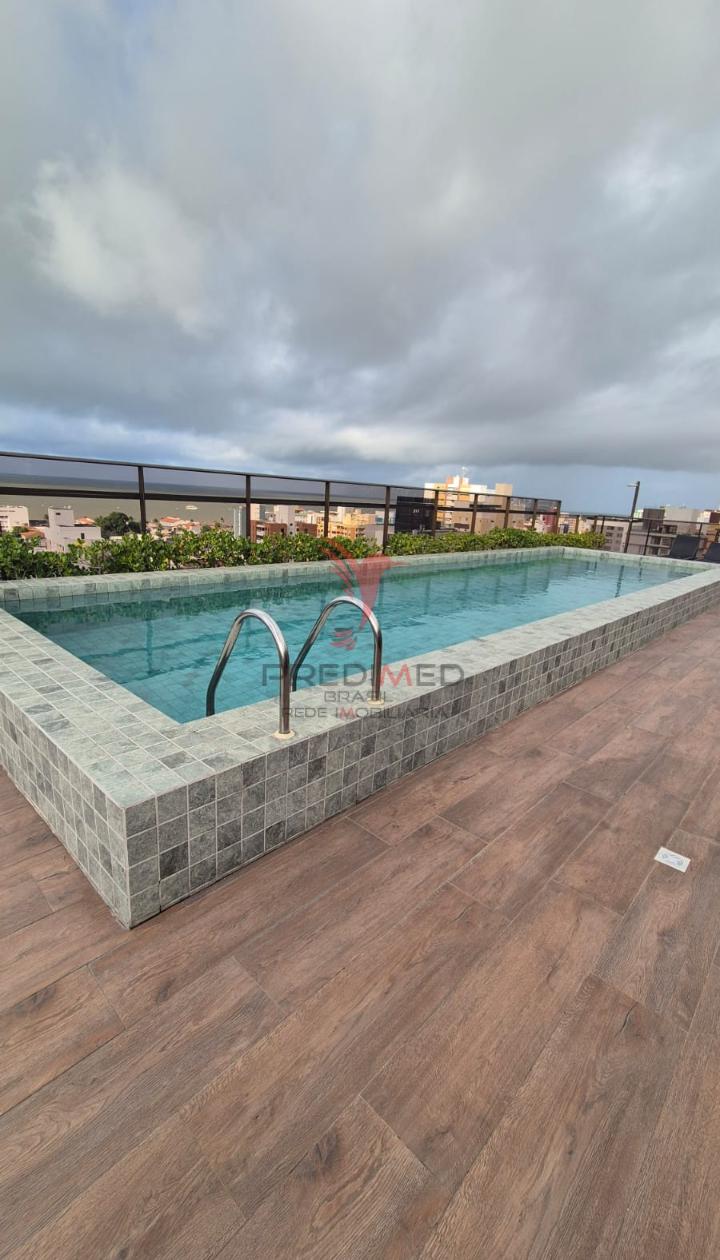 Apartamento Bel&iacute;ssimo, com varanda ,em Mana&iacute;ra vista parcial mar Sul Rua Bananeiras João Pessoa - 