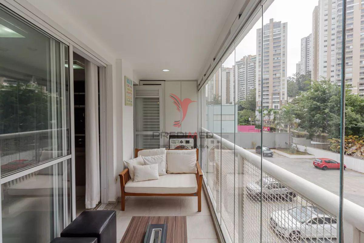 VENDO AP. REFORMADO, MOBILIADO, COM 1 SUITE E, 1 VAGA DE GARAGEM NO MORUMBI Rua Nelson Gama de Oliveira São Paulo - 