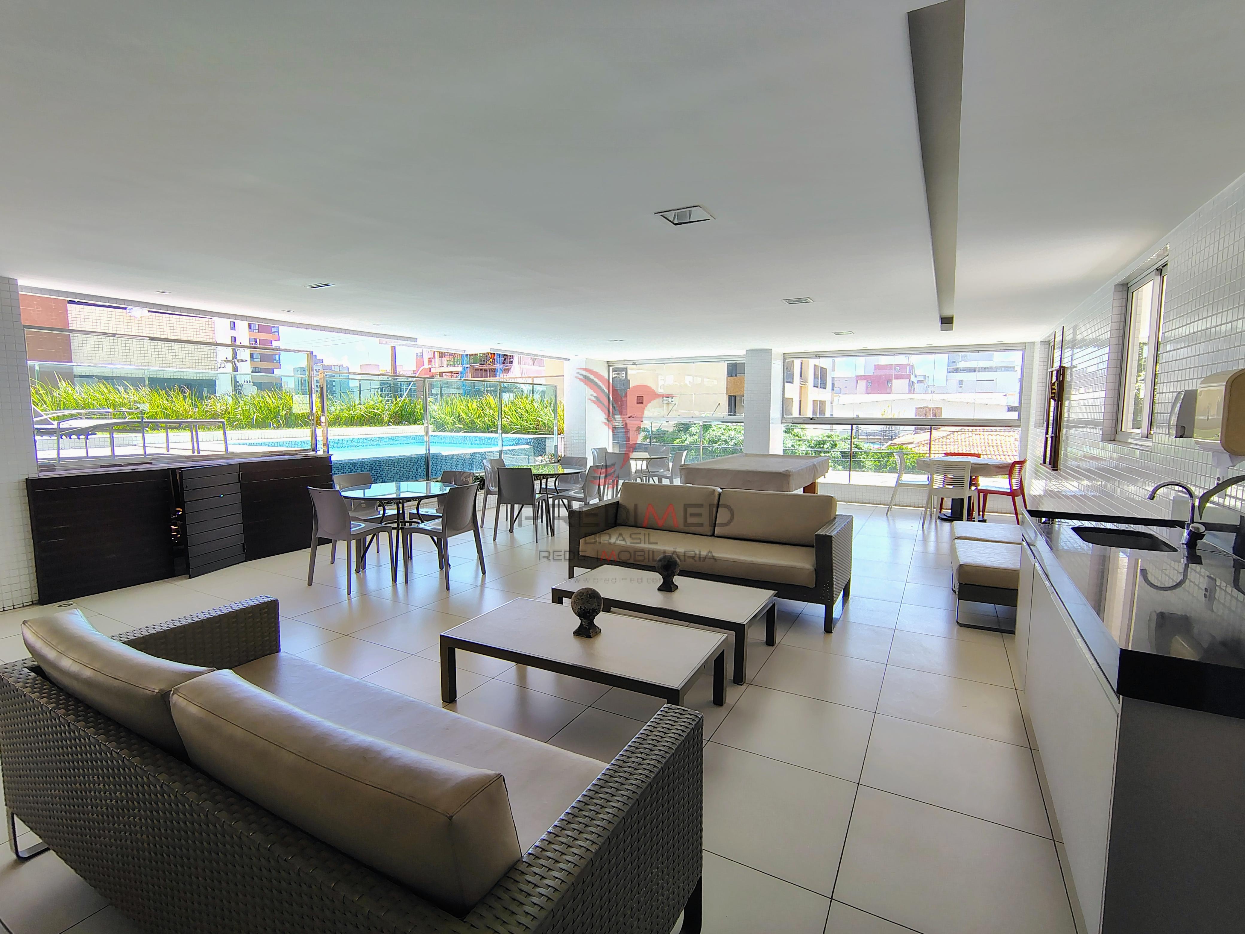 Apartamento com 02 quartos Mobiliado &agrave; venda no Bairro de Cabo Branco. Jo&atilde;o Pessoa  João Pessoa - 