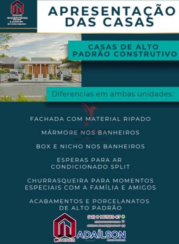 CASA MODERNA 2 DORMIT&Oacute;RIOS BAIRRO FORQUILHAS   EM SAO JOSE SC BRASIL Rua Antônio Jovita Duarte São José - 