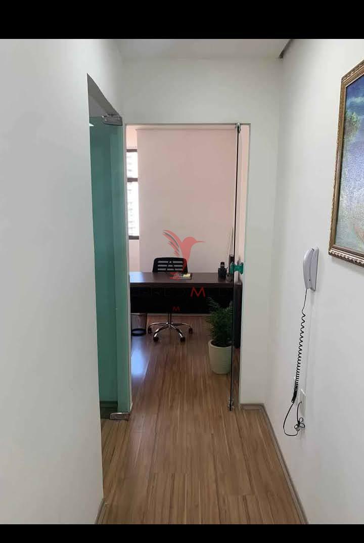 Sala Comercial Reformada | 40 m&sup2; | 1 Vaga | COM MANOBRISTA, VSala Comercia | Ch&aacute;cara Santo Rua Américo Brasiliense São Paulo - 