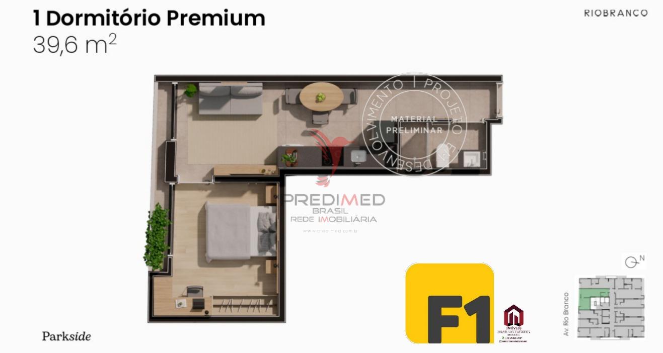 Apartamento, 1 quarto, 17 m² - Foto 36