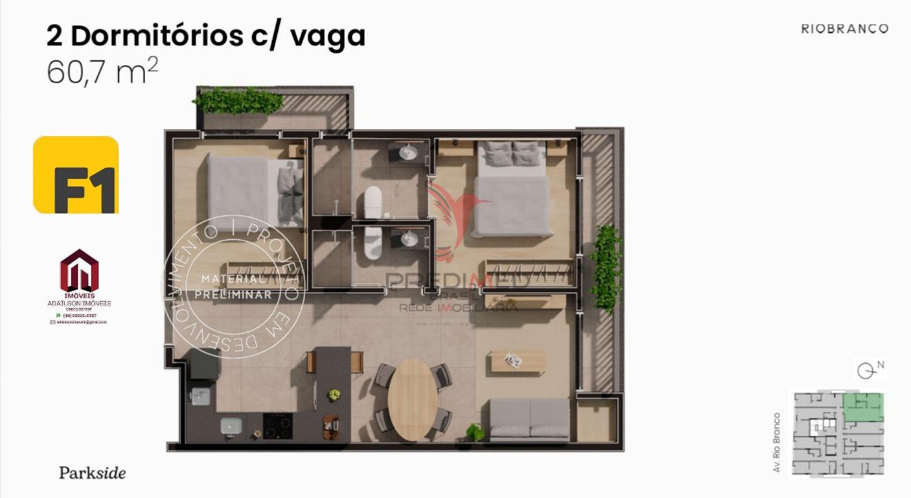 Apartamento, 1 quarto, 17 m² - Foto 37