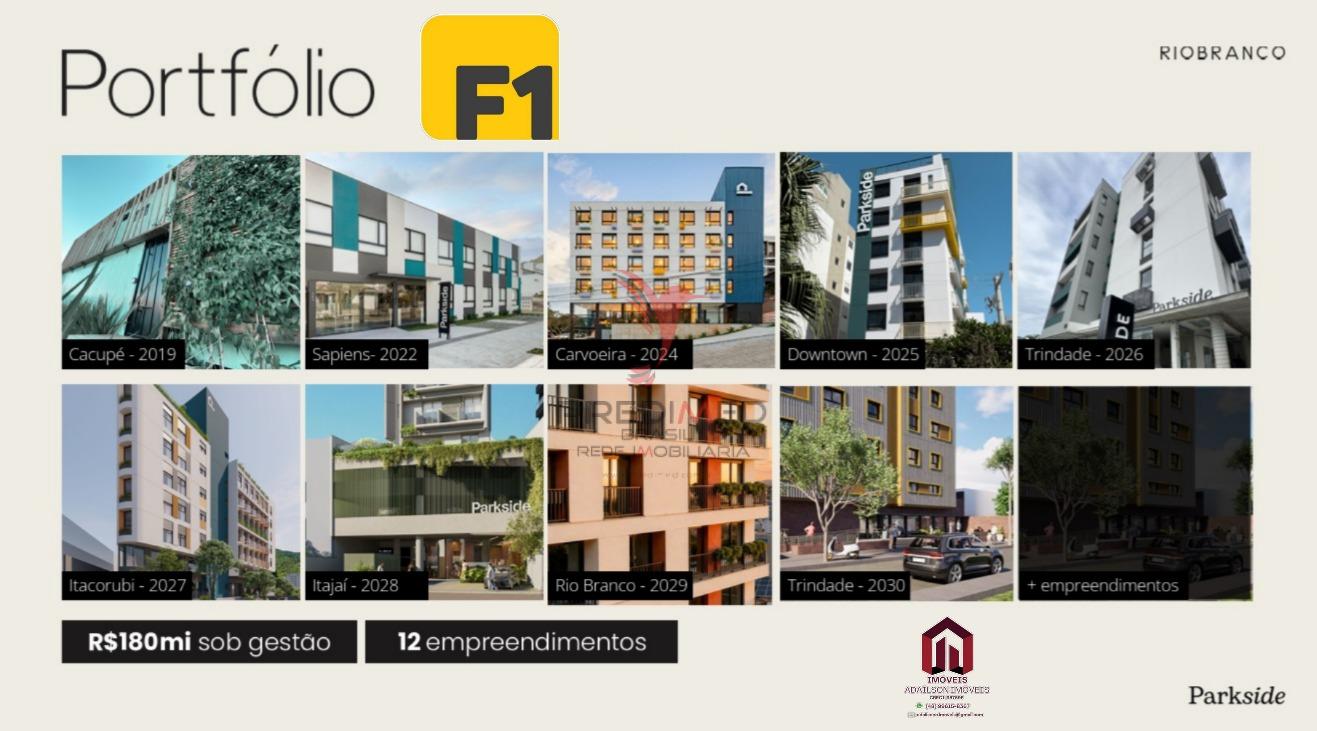 Apartamentos &agrave; venda no Parkside Rio Branco Florian&oacute;polis SC Brasil Avenida Rio Branco Florianópolis - 