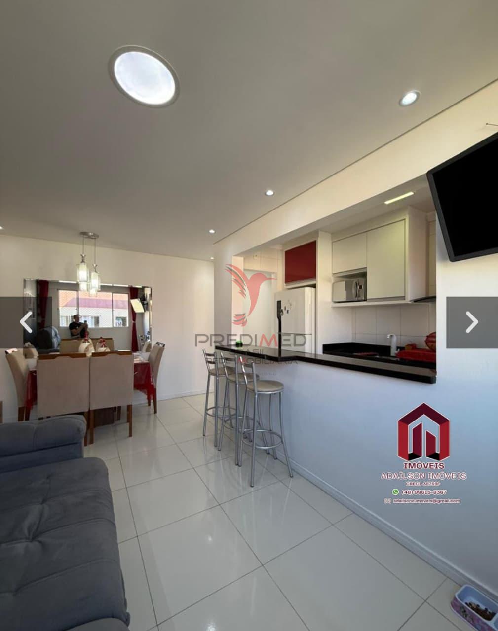 Apartamento com 2 Quartos e 1 banheiro &agrave; Venda, EM S&atilde;o Jos&eacute; - SC  por R$ 346.000 Rua Jornalista Orion Augusto Platt Florianópolis - 