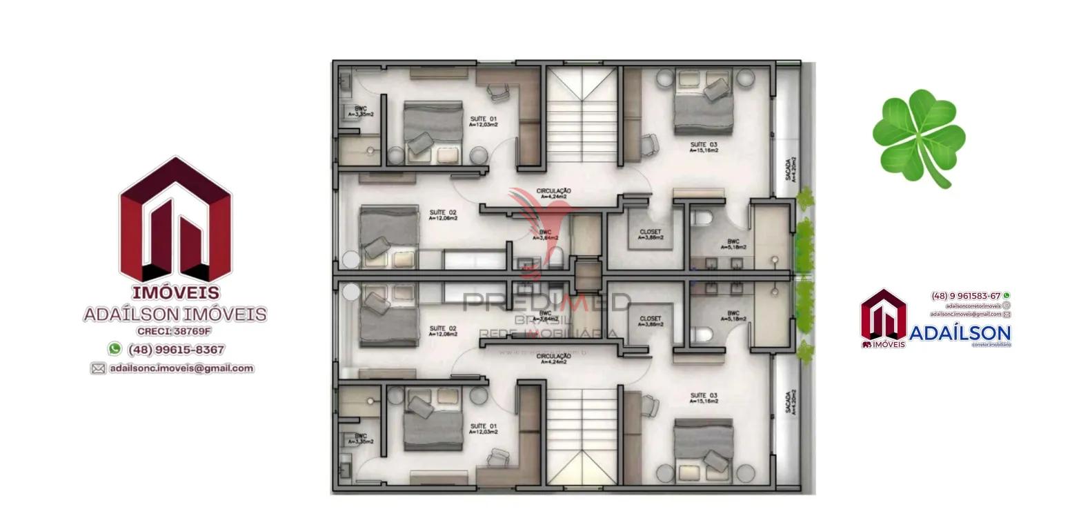 CASA DE PRAIA  FLORIANOPOLIS Avenida das Acácias Florianópolis - 