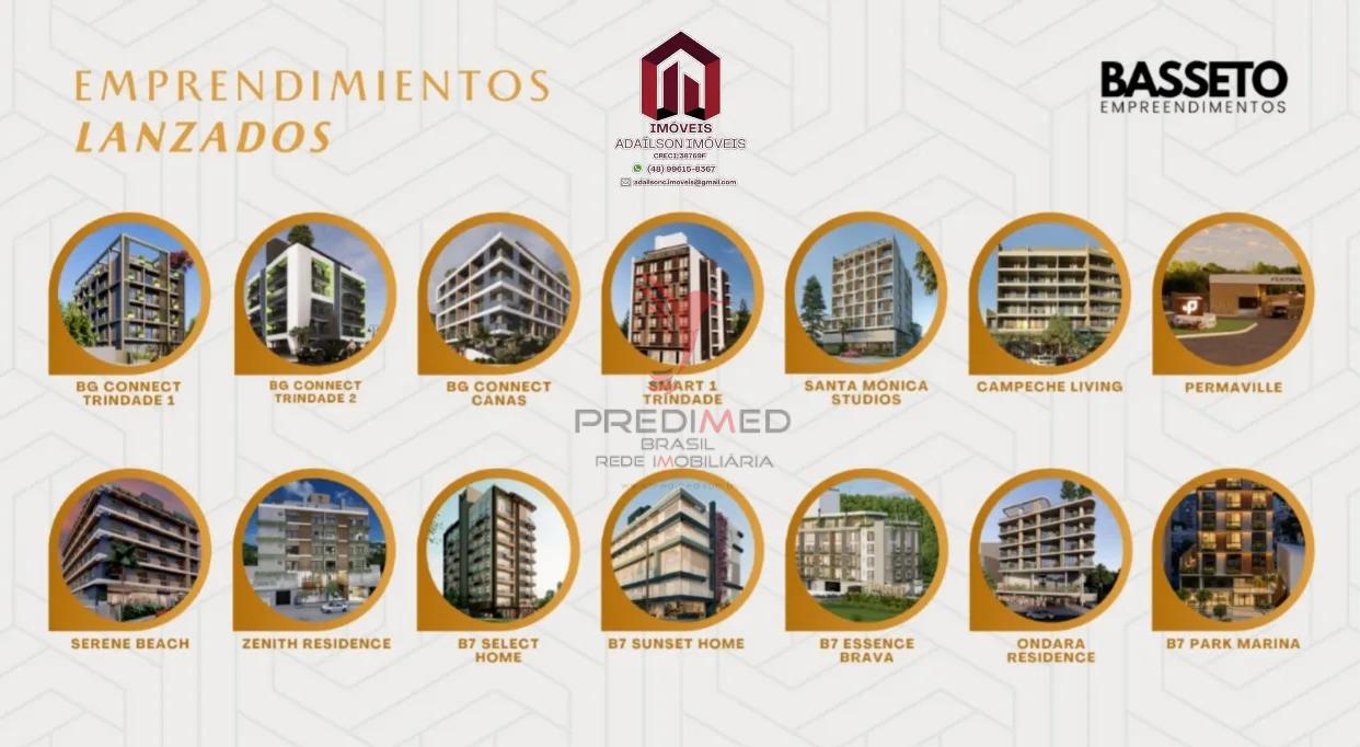 Unidades habitacionais do Icone Residence Florian&oacute;polis SC Brasil Rua dos Lordes Florianópolis - 