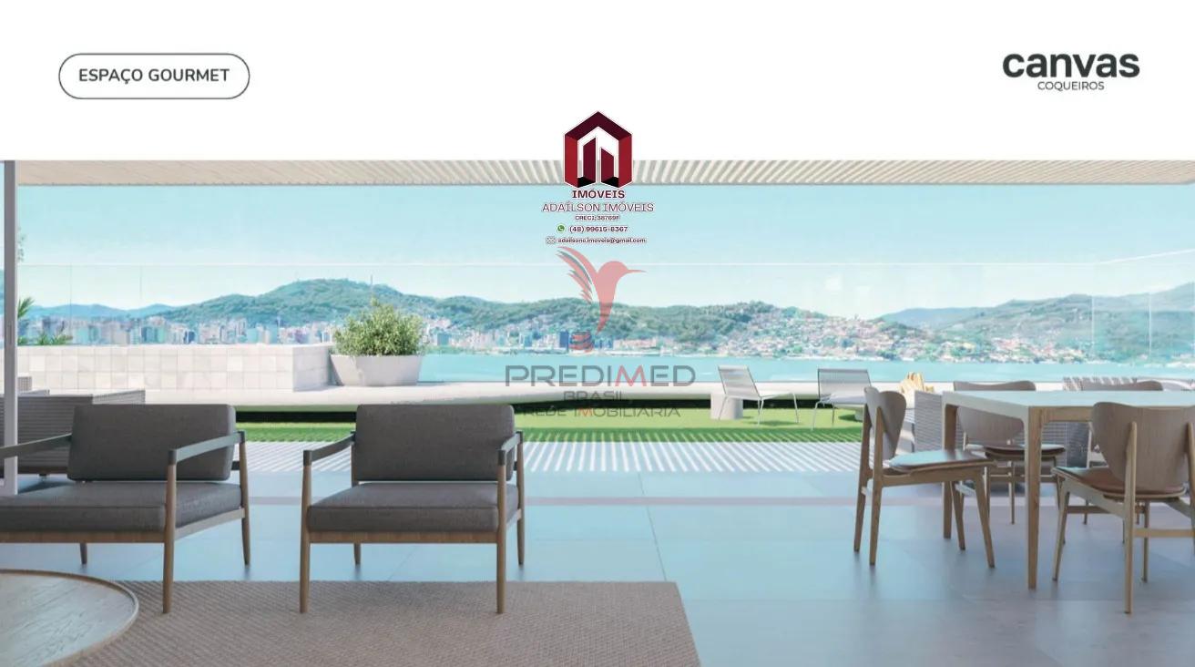 Apartamentos &agrave; venda no Canvas Residence Bairro coqueiros Florian&oacute;polis SC Brasil Rua Bento Góia Florianópolis - 
