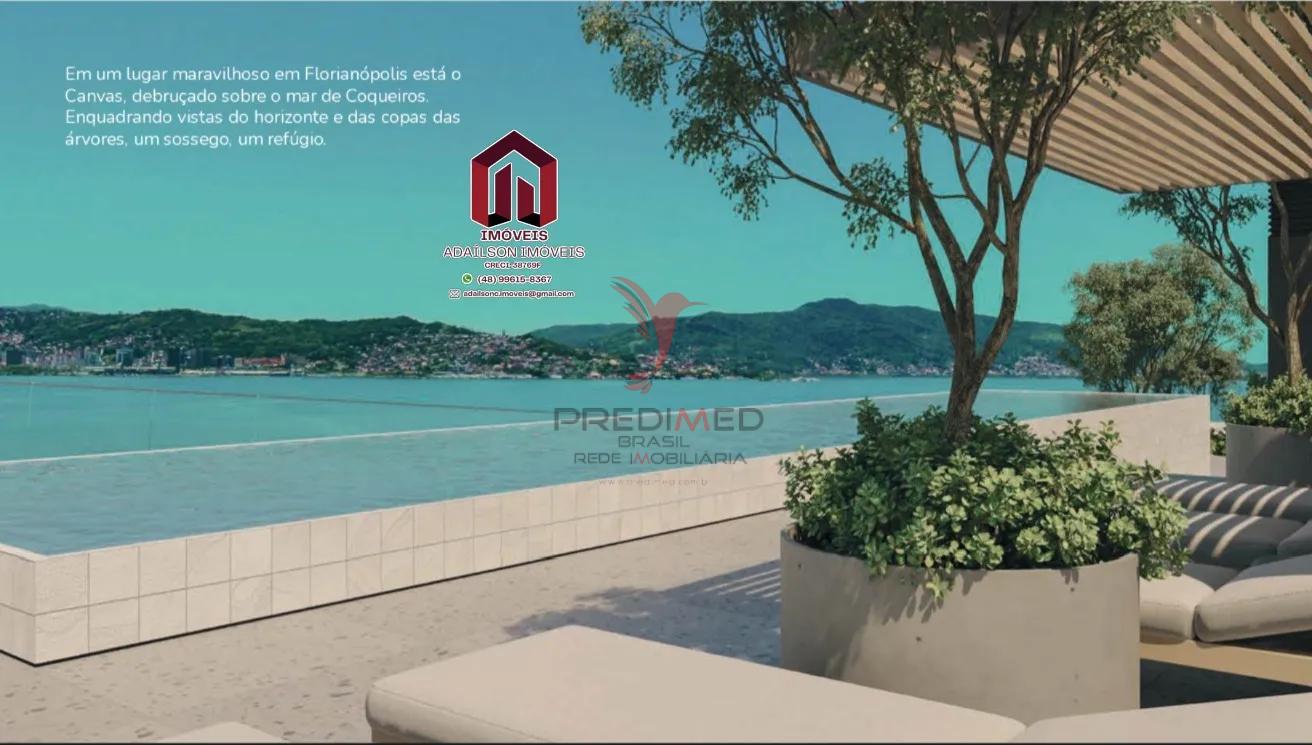 Apartamentos &agrave; venda no Canvas Residence Bairro coqueiros Florian&oacute;polis SC Brasil Rua Bento Góia Florianópolis - 