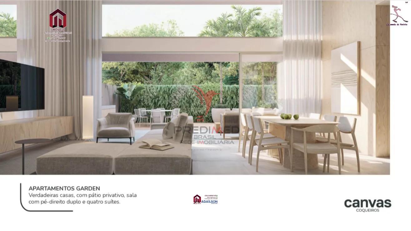 Apartamentos &agrave; venda no Canvas Residence Bairro coqueiros Florian&oacute;polis SC Brasil Rua Bento Góia Florianópolis - 
