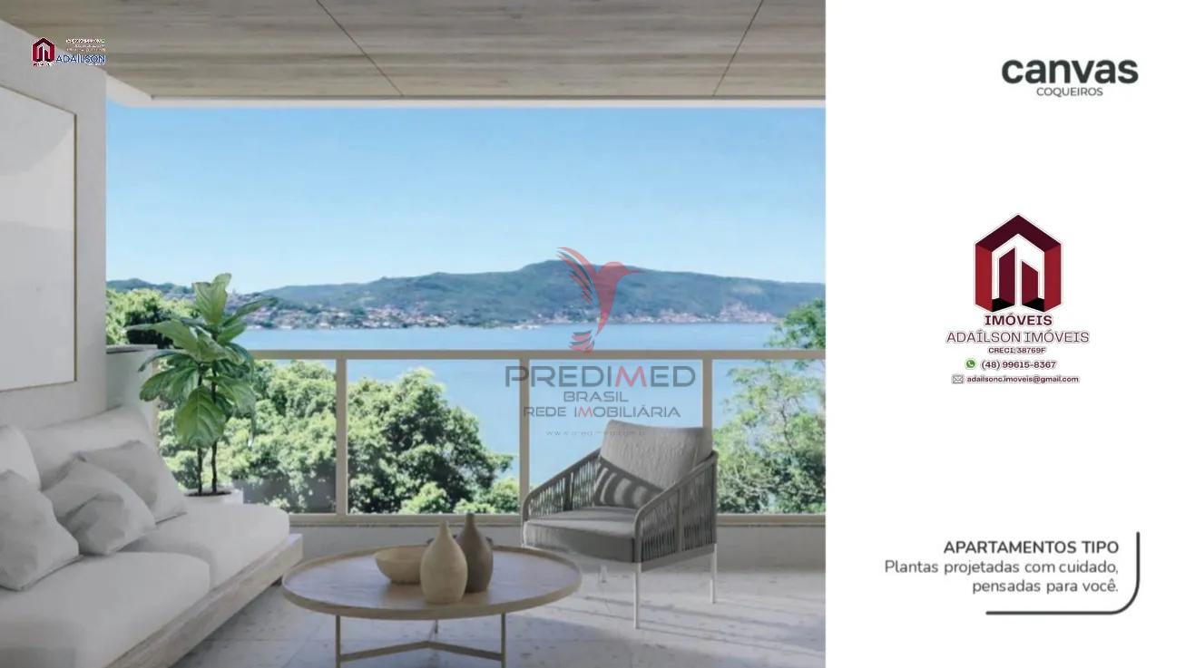 Apartamentos &agrave; venda no Canvas Residence Bairro coqueiros Florian&oacute;polis SC Brasil Rua Bento Góia Florianópolis - 