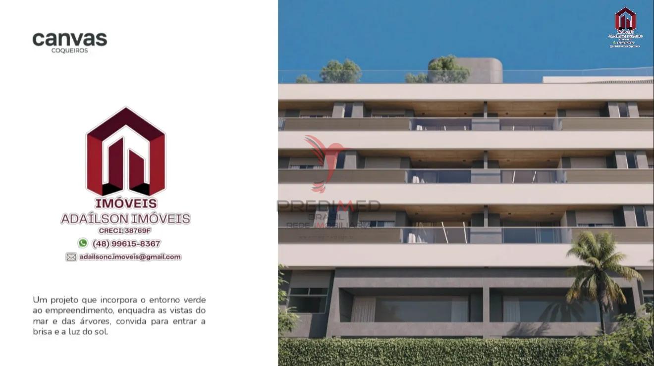 Apartamentos &agrave; venda no Canvas Residence Bairro coqueiros Florian&oacute;polis SC Brasil Rua Bento Góia Florianópolis - 
