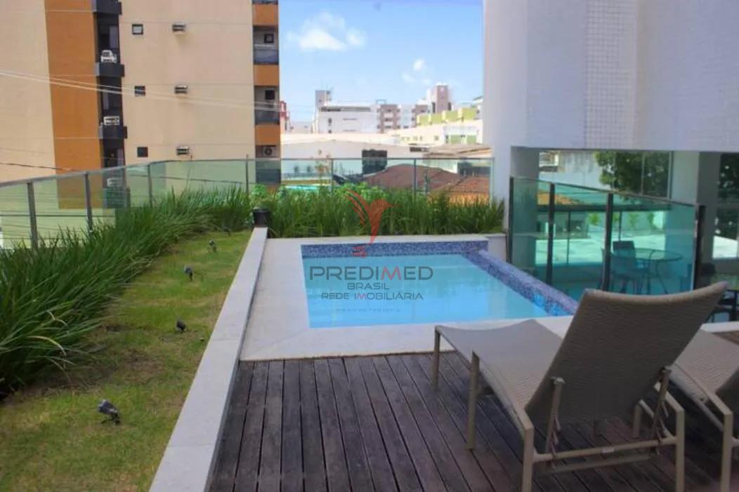 Apartamento Cabo Branco. PORTEIRA FECHADA Um quarto. Andar Alto. 100m da Orla Rua Francisco Carneiro de Araújo João Pessoa - 