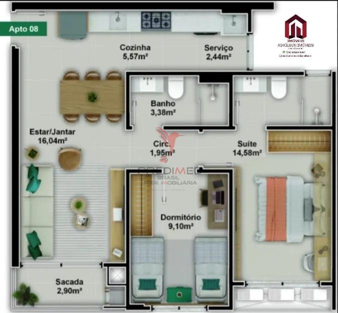 Apartamento, 1 quarto, 67 m² - Foto 18