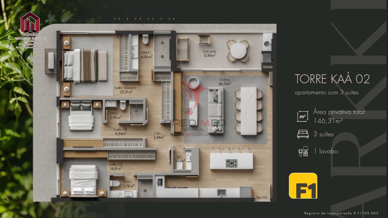 lan&ccedil;amento Residencial  ARkki no Centro de Florian&oacute;polis SC Brasil Rua Crispim Mira Florianópolis - 