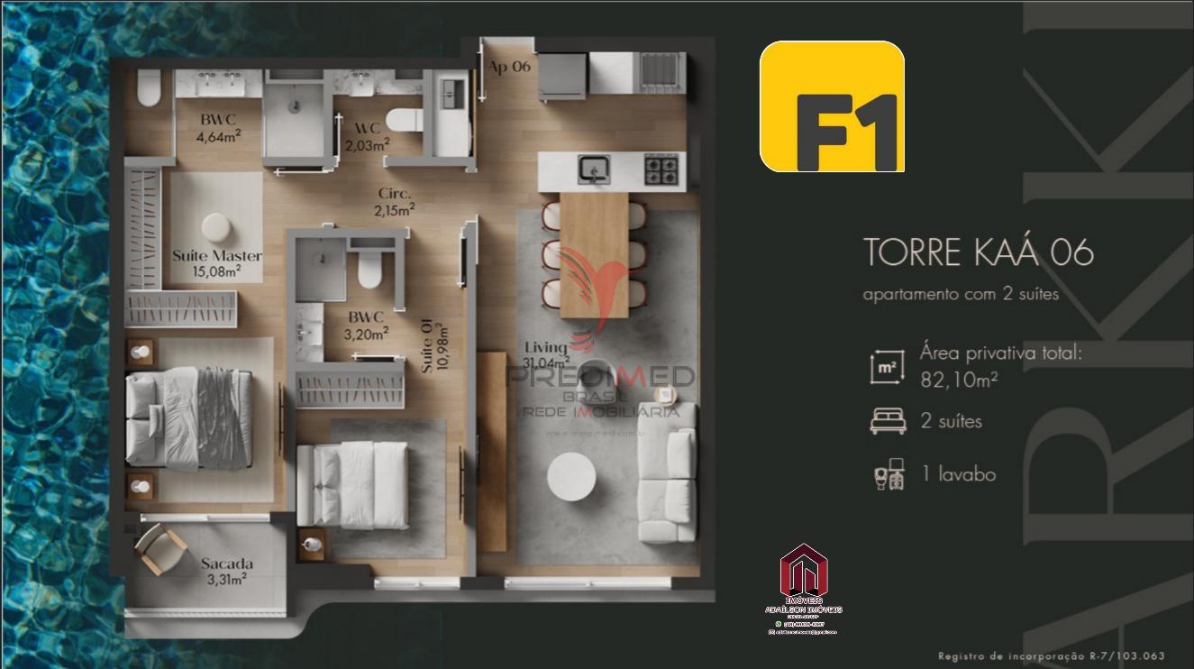 lan&ccedil;amento Residencial  ARkki no Centro de Florian&oacute;polis SC Brasil Rua Crispim Mira Florianópolis - 