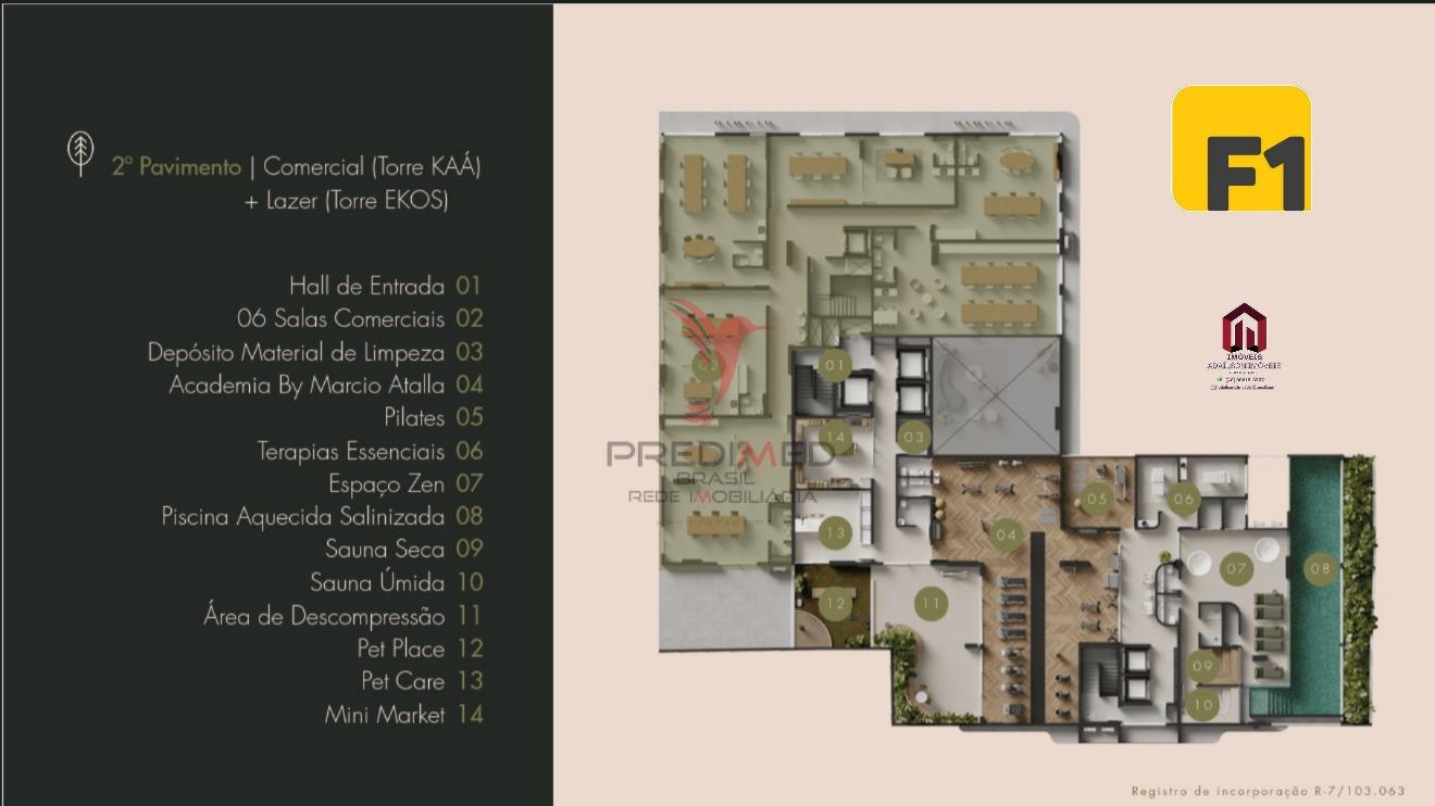 lan&ccedil;amento Residencial  ARkki no Centro de Florian&oacute;polis SC Brasil Rua Crispim Mira Florianópolis - 