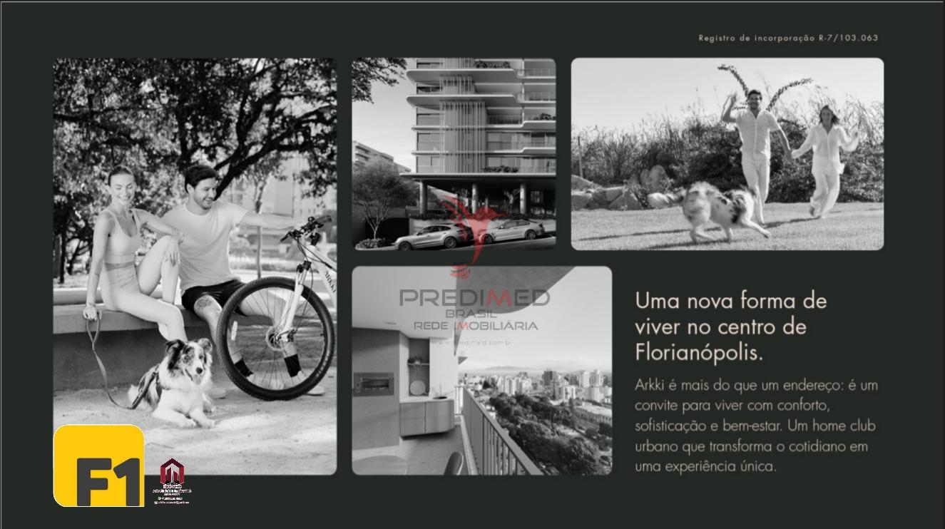lan&ccedil;amento Residencial  ARkki no Centro de Florian&oacute;polis SC Brasil Rua Crispim Mira Florianópolis - 