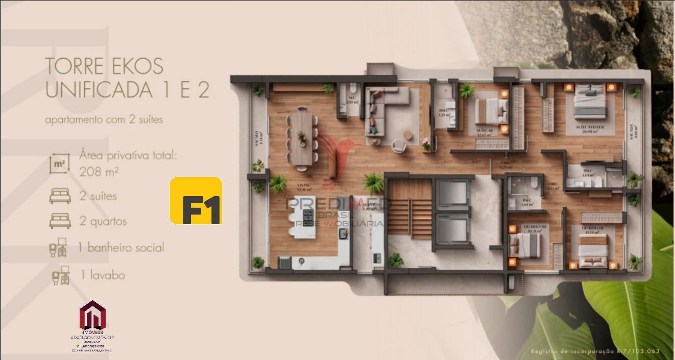 lan&ccedil;amento Residencial  ARkki no Centro de Florian&oacute;polis SC Brasil Rua Crispim Mira Florianópolis - 