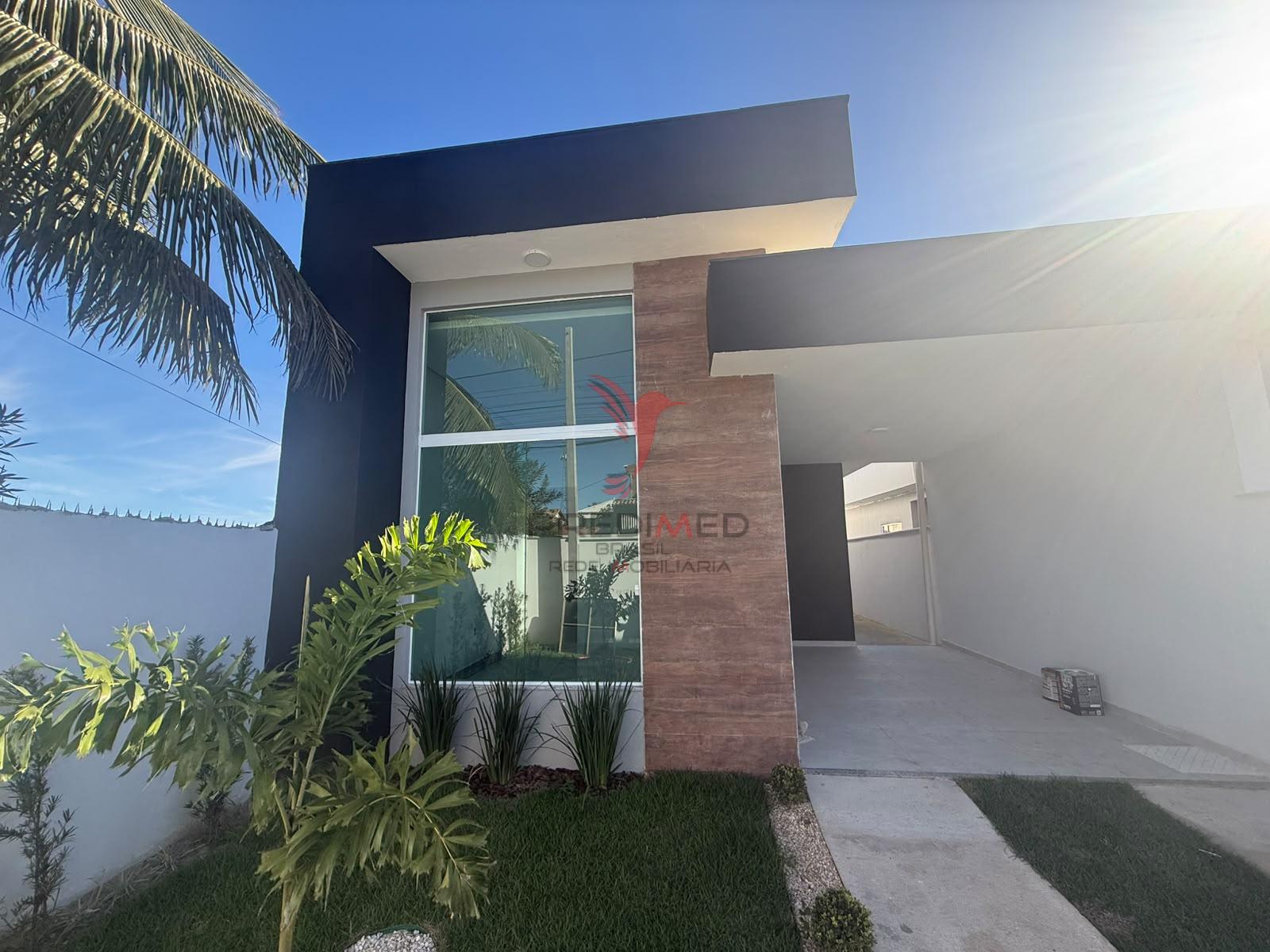 CASA MODERNA COM ACABAMENTO DE ALTO PADR&Atilde;O E 225M&sup2; DE TERRENO &ndash; R$ 380.000 Rua Oswaldo Maduro Iguaba Grande - 