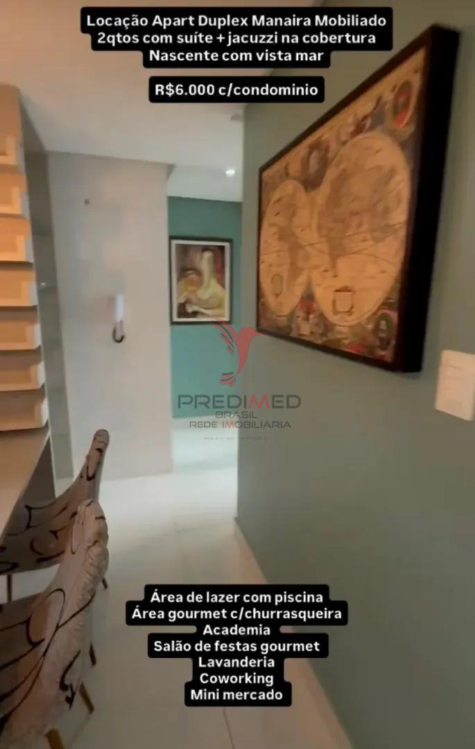 ALUGO COBERTURA MOBILADA,COM VISTA MAR em Manaira, Jo&atilde;o Pessoa Rua Coronel Severino Lucena João Pessoa - 