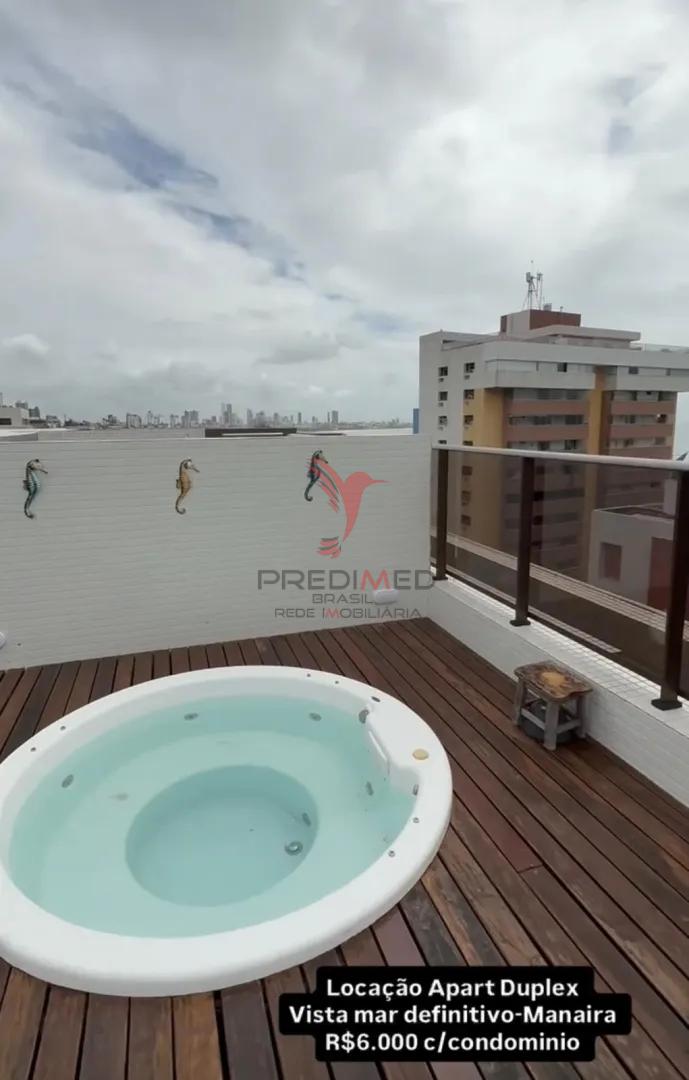 ALUGO COBERTURA COM VISTA MAR Rua Coronel Severino Lucena João Pessoa - 