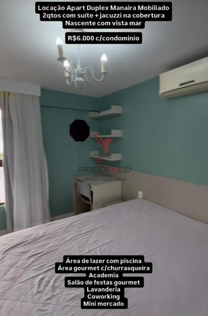 ALUGO COBERTURA COM VISTA MAR Rua Coronel Severino Lucena João Pessoa - 