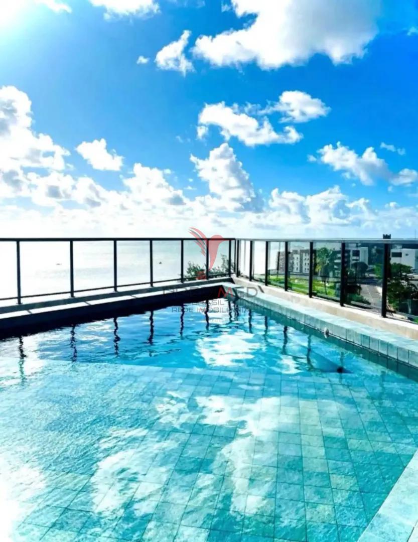 Flat mobiliado - beira mar do bessa ( apenas R$305mil a vista ) Avenida Presidente Afonso Pena João Pessoa - 
