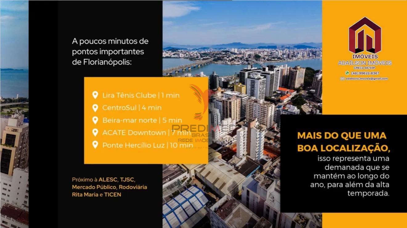Unidades habitacionais do Rise aptos de 1 e 2 Dormit&oacute;rios Centro Florian&oacute;polis SC Brasil Rua Tenente Silveira Florianópolis - 