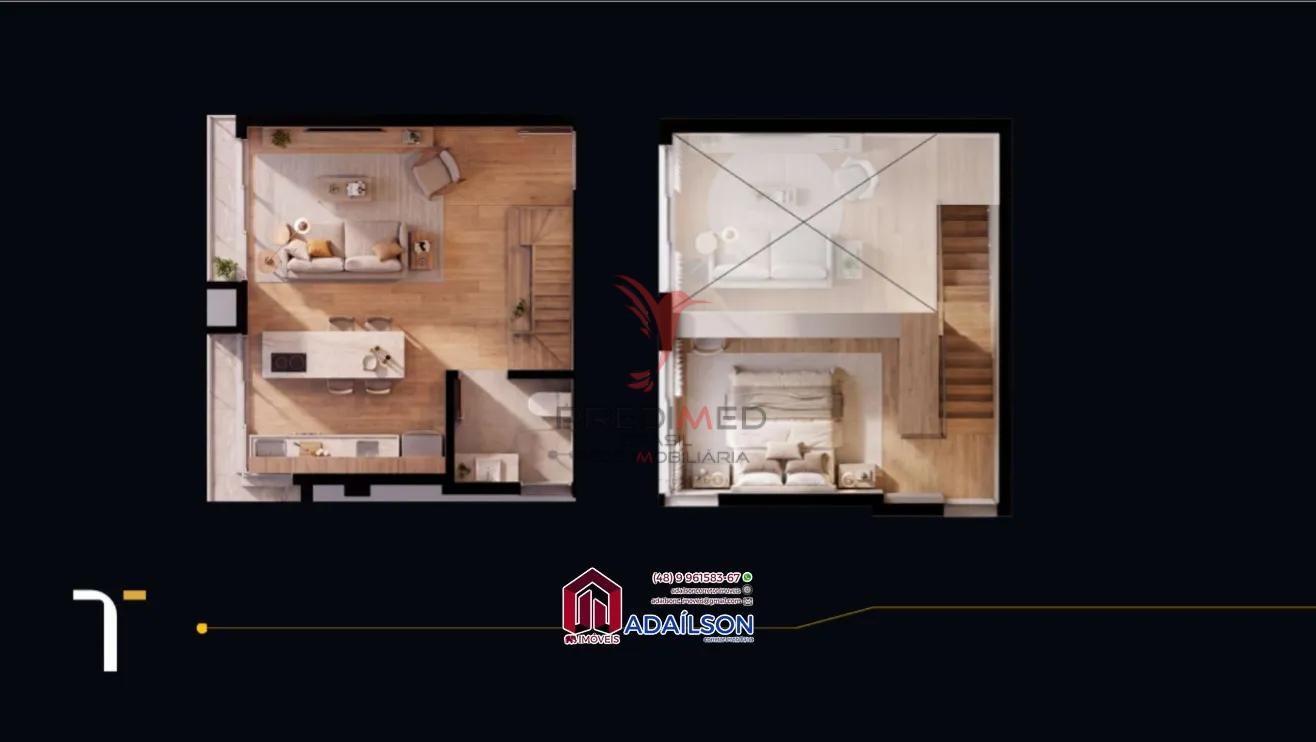 Unidades habitacionais do Rise aptos de 1 e 2 Dormit&oacute;rios Centro Florian&oacute;polis SC Brasil Rua Tenente Silveira Florianópolis - 