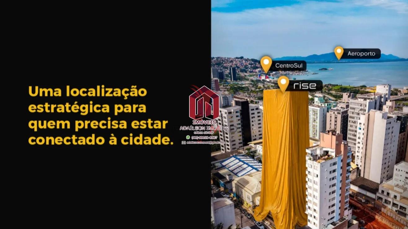 Unidades habitacionais do Rise aptos de 1 e 2 Dormit&oacute;rios Centro Florian&oacute;polis SC Brasil Rua Tenente Silveira Florianópolis - 