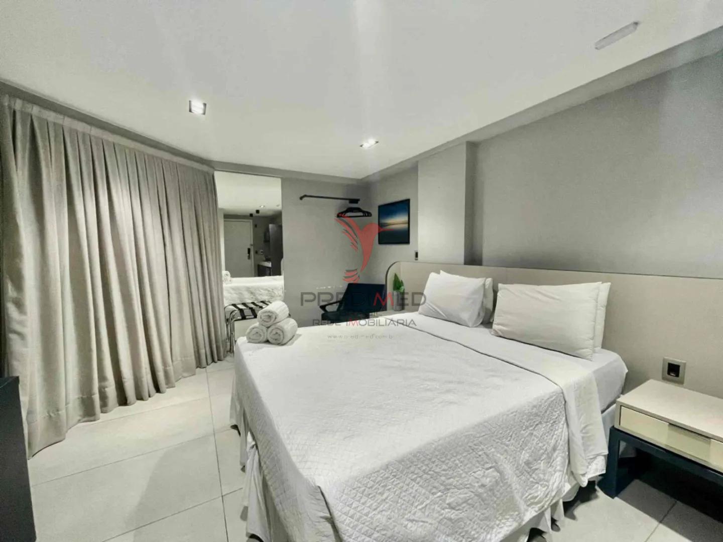 Flat Orla do Cabo Branco | Vista Mar - 23m&sup2;  João Pessoa - 