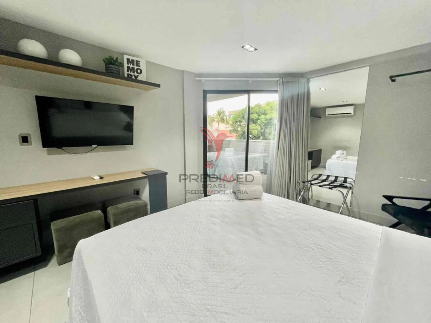 Flat Orla do Cabo Branco | Vista Mar - 23m&sup2;  João Pessoa - 